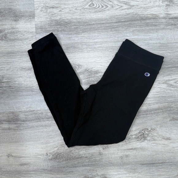 Champion Pants - Champion Women's Black Leggings XL Extra Large Athleticwear Activewear Logo